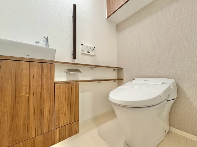 トイレ 清潔感の高いお手洗い。