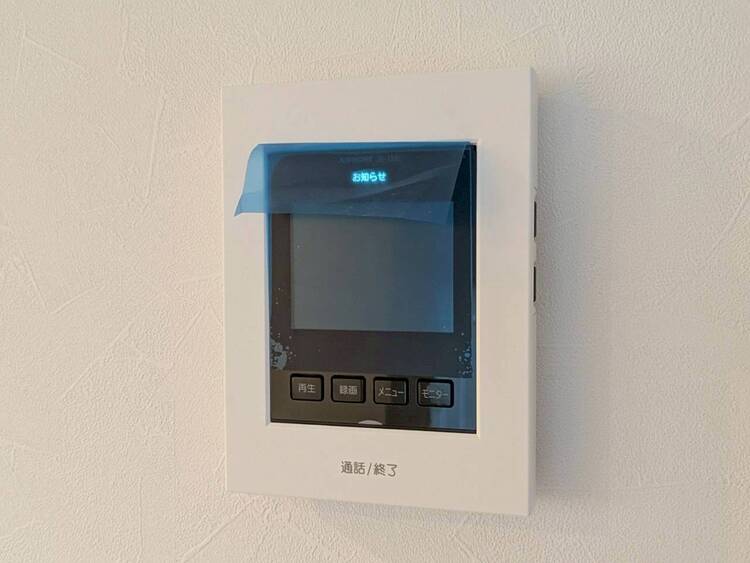 その他 誰が来てもわかる様にモニター付きインターホンを設置。