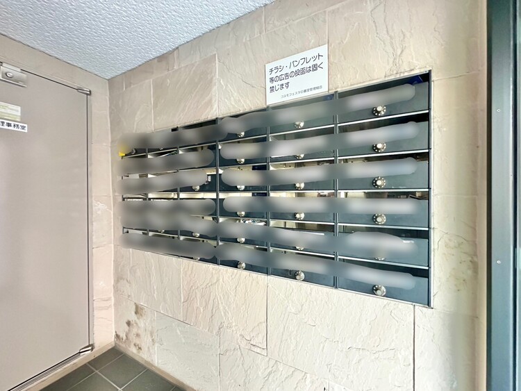 その他 郵便物を受け取るための郵便受けも、きちんと管理されています。