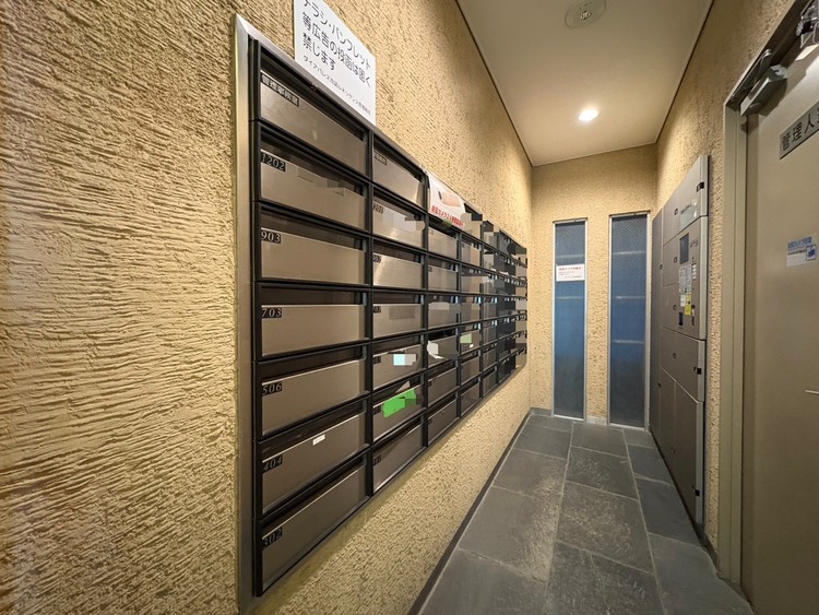 その他 郵便物を受け取るための郵便受けも、きちんと管理されています。