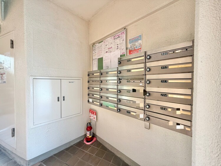 その他 郵便物を受け取るための郵便受けも、きちんと管理されています。