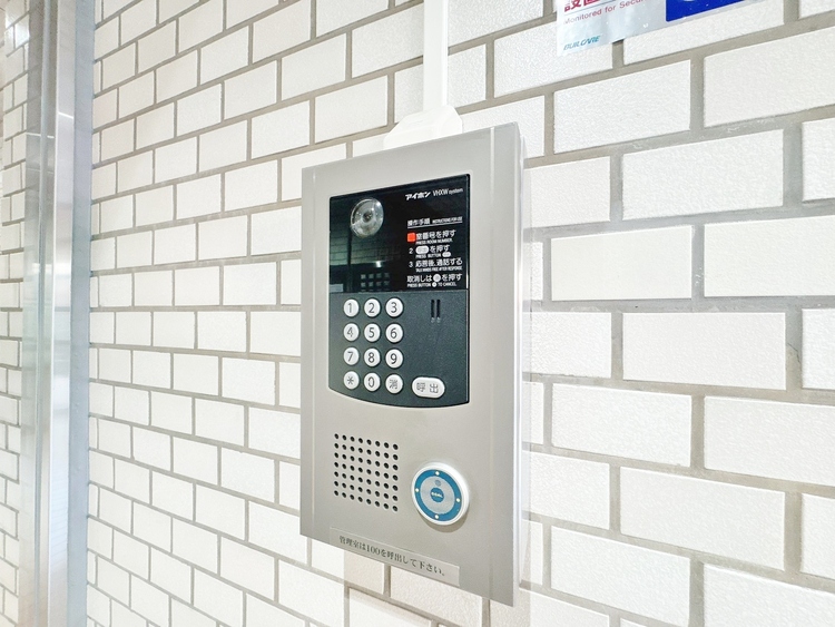 設備 住まう人々のセキュリティを考慮した安心の防犯設備。