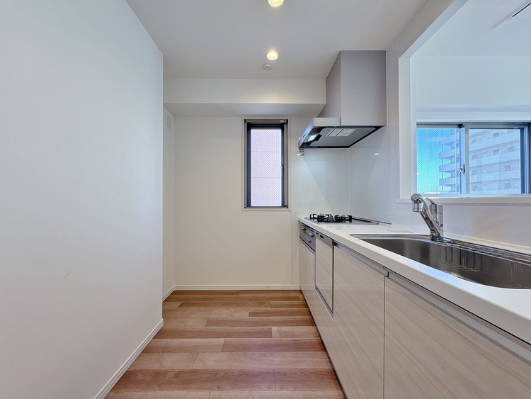 キッチン 洗練されたスタイリッシュなデザイン性と使いやすさを備えた仕様。