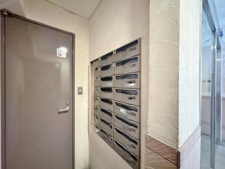 その他 郵便物を受け取るための郵便受けも、きちんと管理されています。