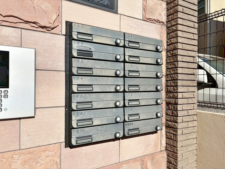 その他 郵便物を受け取るための郵便受けも、きちんと管理されています。