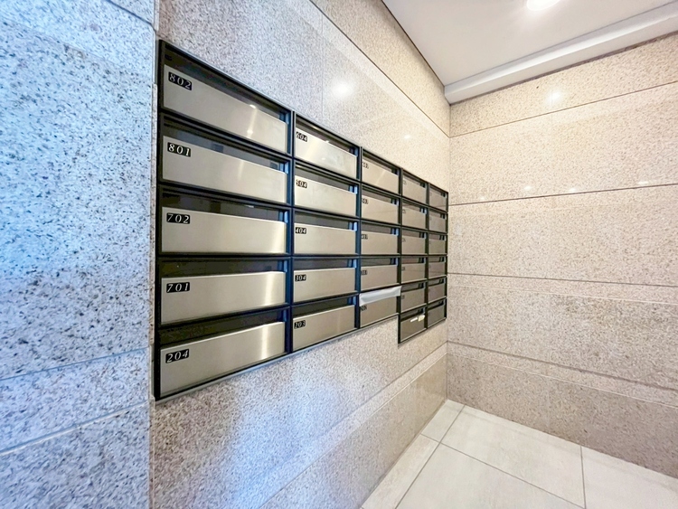 その他 郵便物を受け取るための郵便受けも、きちんと管理されています。