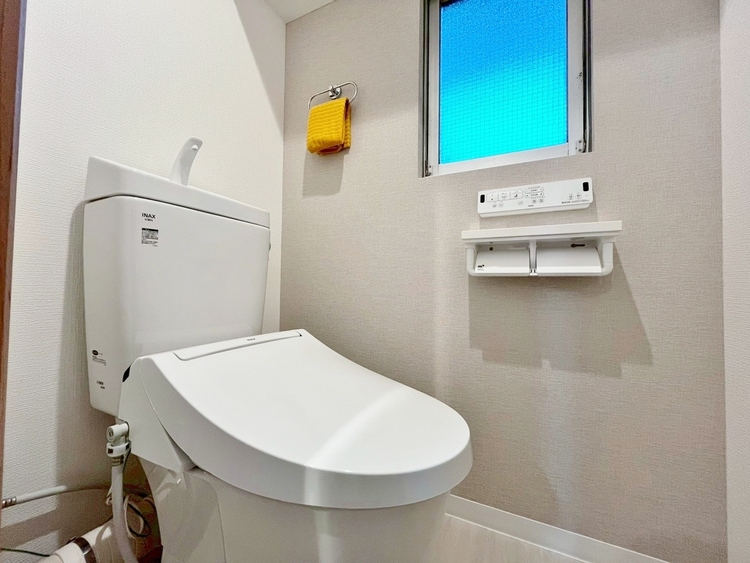 トイレ 暮らしの中のさりげないひとときの快適さにも、こだわりを、持って設備を配しております。