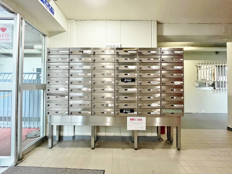 その他 郵便物を受け取るための郵便受けも、きちんと管理されています。