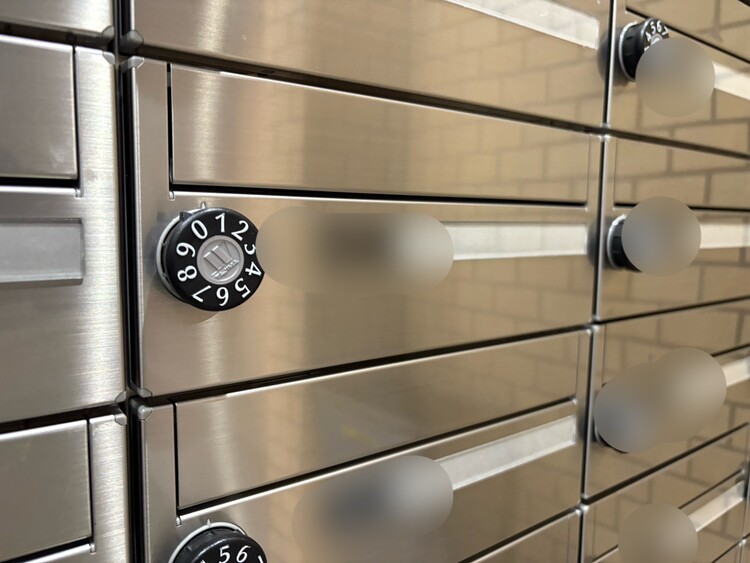 設備 郵便物を受け取るための郵便受けも、きちんと管理されています。