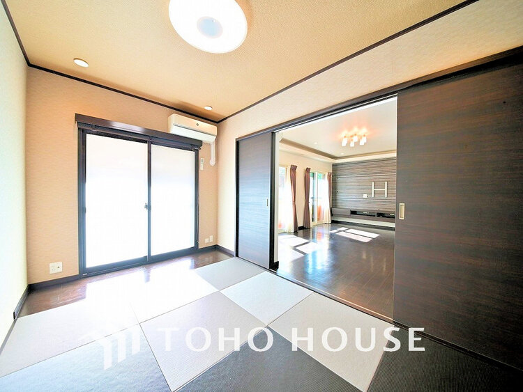 内装 採光がある和室は、食後や入浴後のくつろぐ空間にぴったり