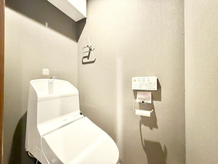 トイレ 清潔感の高いお手洗い。