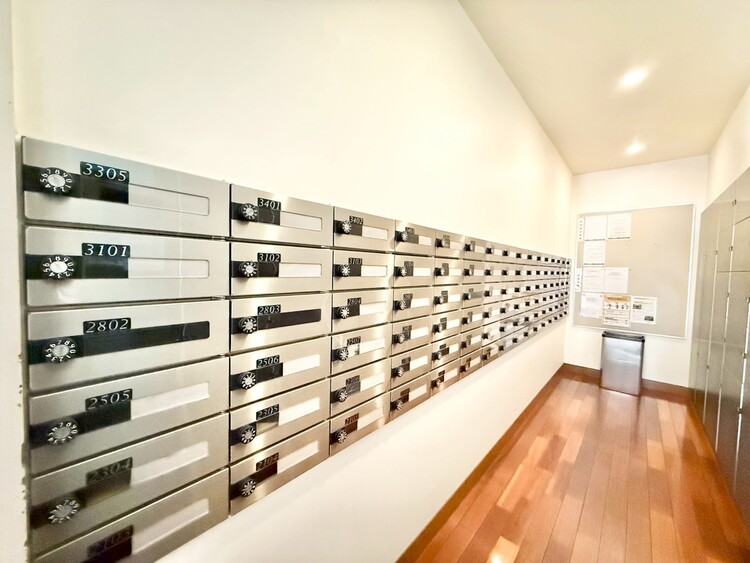 設備 郵便受けも、きちんと管理されています。