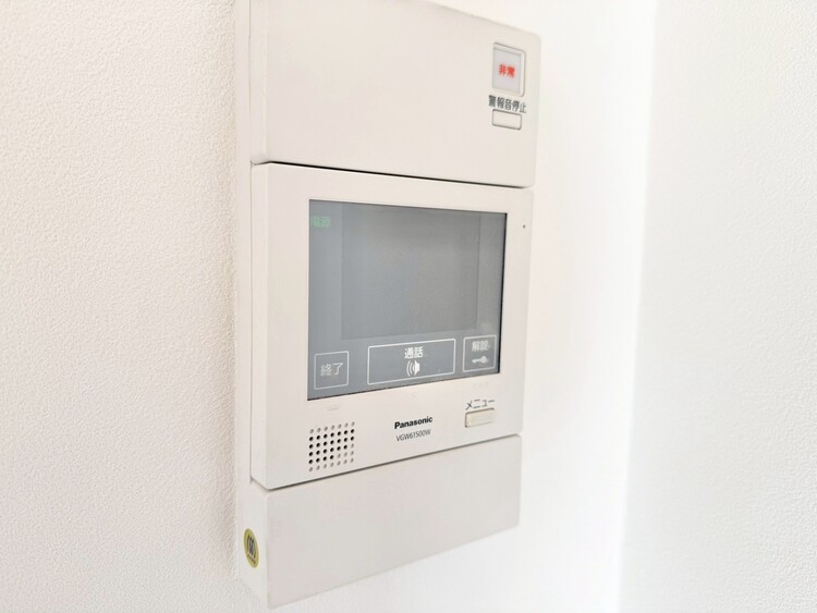 その他 誰が来てもわかる様にモニター付きインターホンを設置。