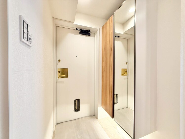 その他 清潔感のある落ち着いた雰囲気の玄関です。