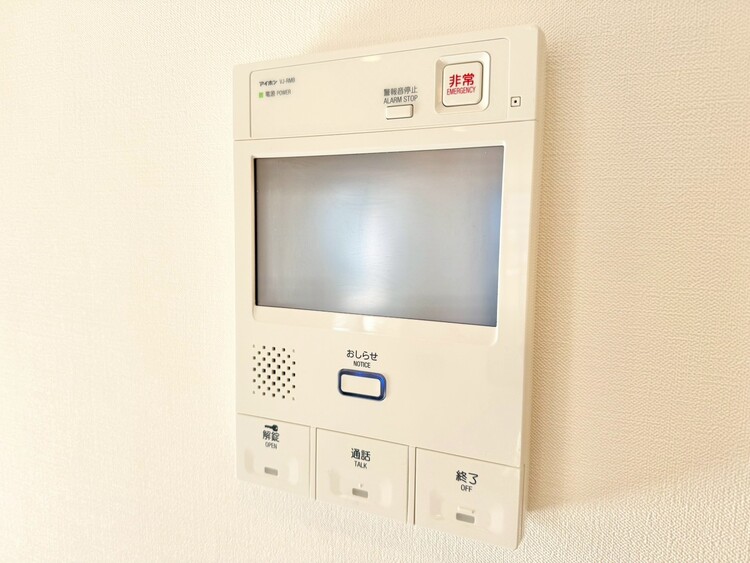 その他 誰が来てもわかる様にモニター付きインターホンを設置。
