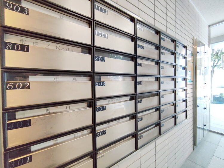 その他 郵便受けも、きちんと管理されています。