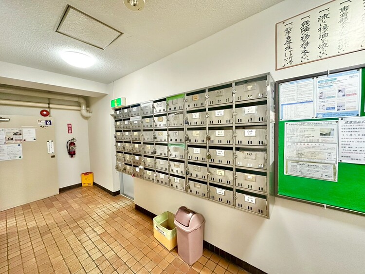 設備 郵便受けも、きちんと管理されています。