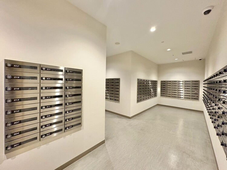 設備 郵便受けも、きちんと管理されています。