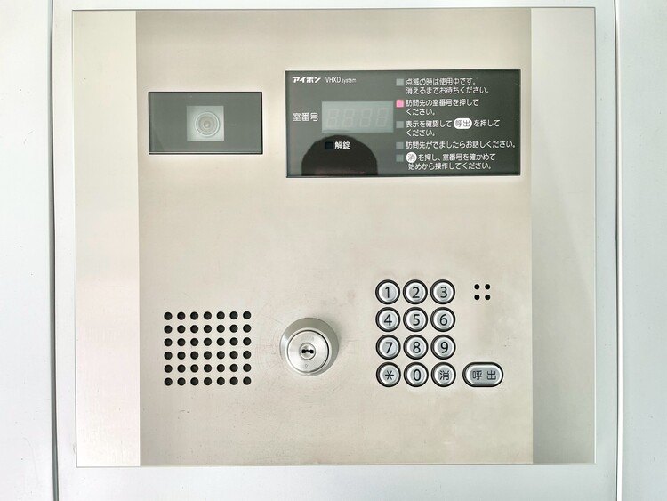 設備 オートロックついていますので、セキュリティ面でも安心です。