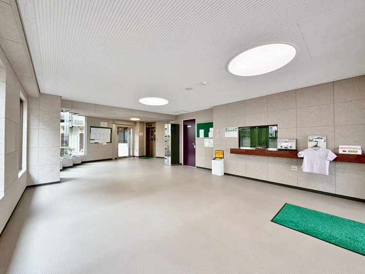 エントランス エントランスは、毎日の行き帰りで使う大事な空間です。