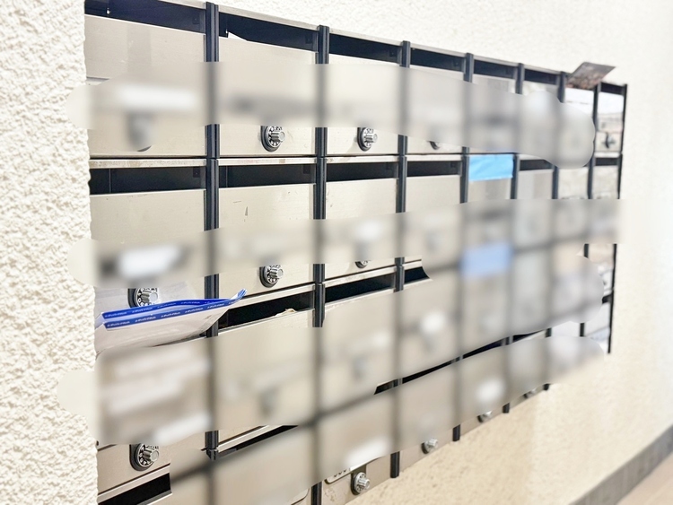 設備 郵便物を受け取るための郵便受けも、きちんと管理されています。