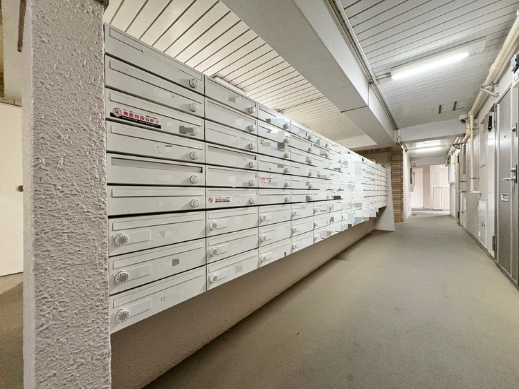 その他 郵便物を受け取るための郵便受けも、きちんと管理されています。