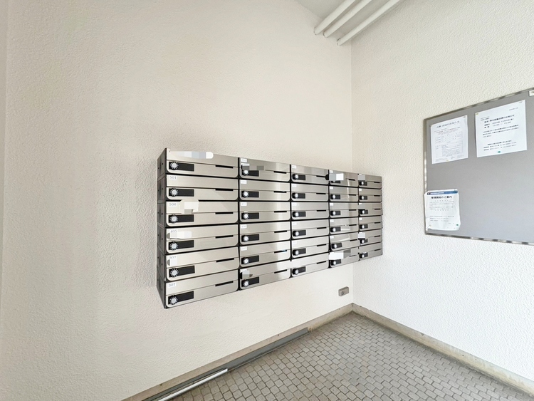 その他 郵便物を受け取るための郵便受けも、きちんと管理されています。