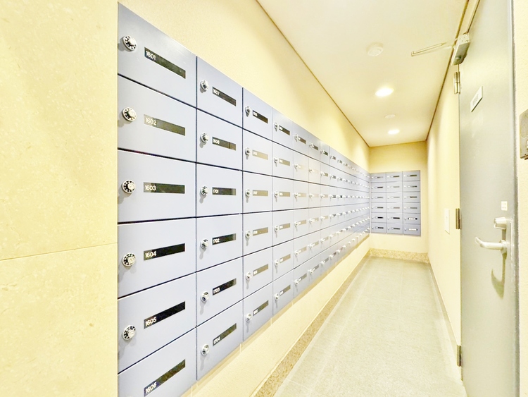 その他 郵便物を受け取るための郵便受けも、きちんと管理されています。