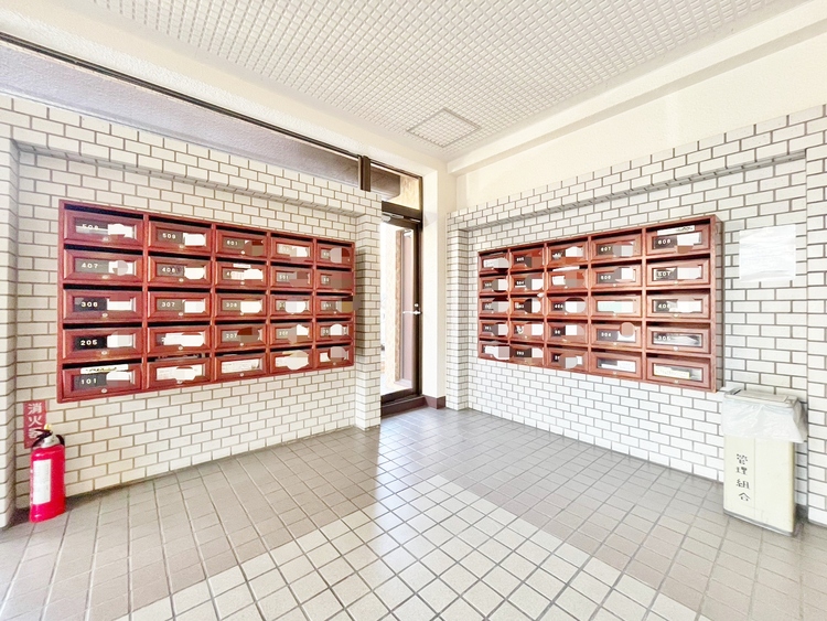 その他 郵便物を受け取るための郵便受けも、きちんと管理されています。