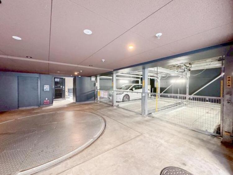 外観 機械式で防犯性も高いです。