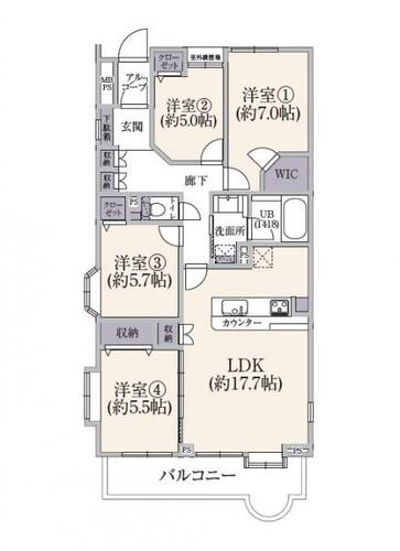 NICシルクハイム三ッ沢桜台A棟の画像