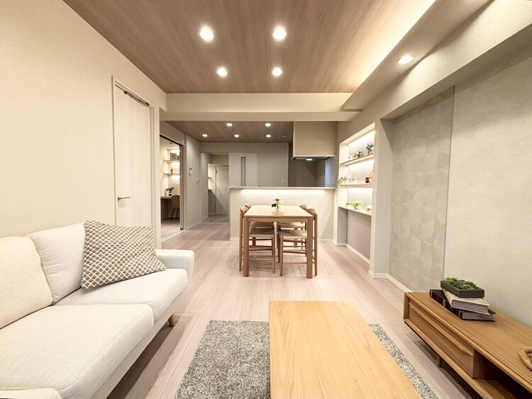 その他 シンプルな内装と偏り過ぎないデザインで統一しました。