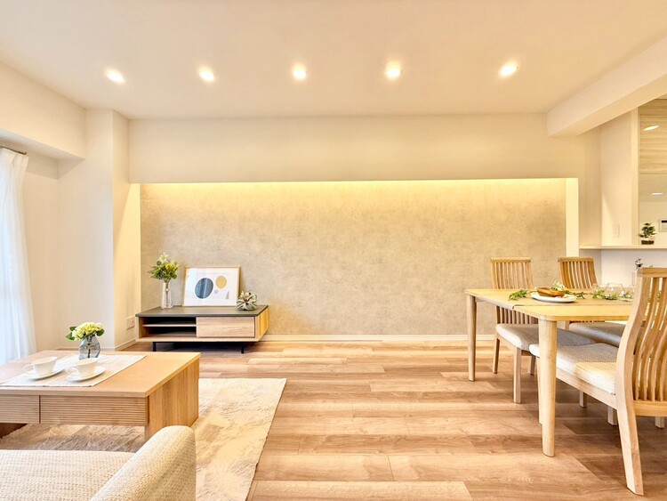 その他 シンプルな内装と偏り過ぎないデザインで統一しました。