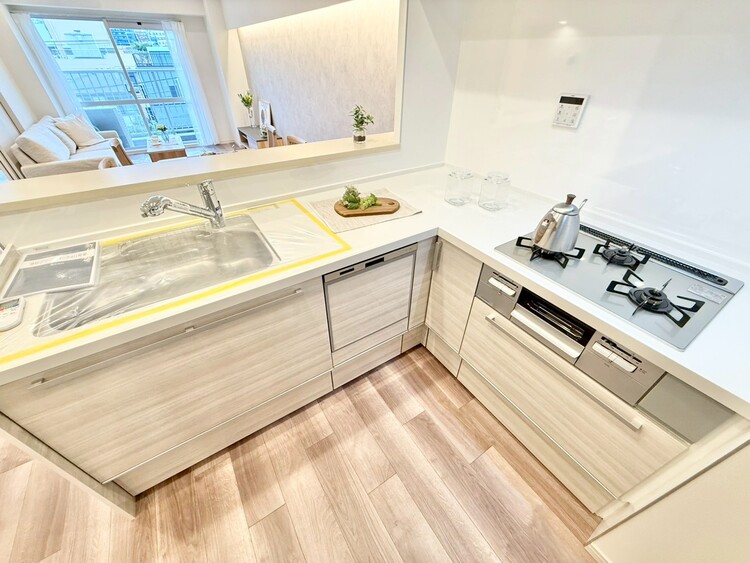 その他 開放感のあるキッチンスペース。調理をしながら、会話も弾みそうですね。