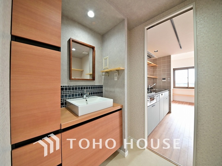 洗面 新規設置の洗面化粧台