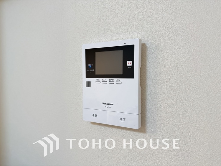その他 来客が一目でわかるモニター付きインターホン