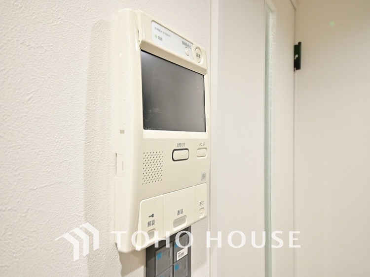 その他 来客が一目でわかるモニター付きインターホン