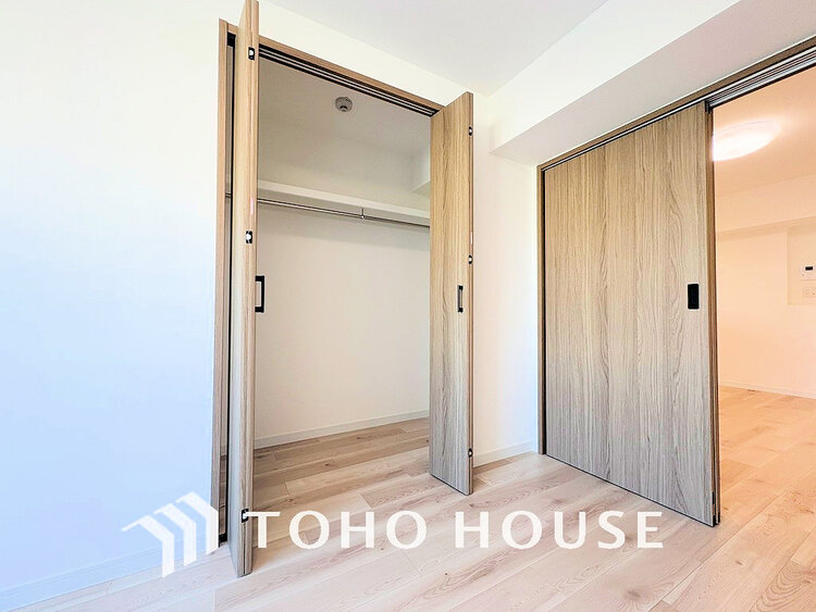 収納 収納スペースを完備、荷物が多い方でも安心の収納力