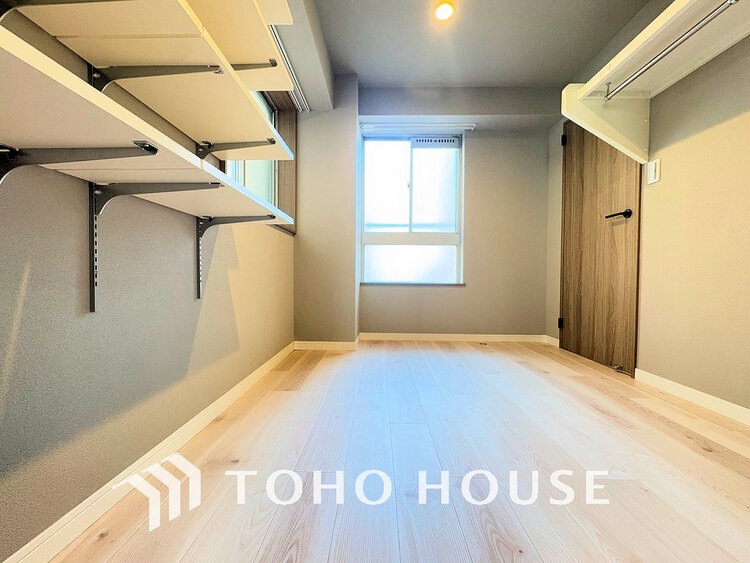 収納 沢山のお洋服を綺麗に収納できる「ウォークインクローゼット」