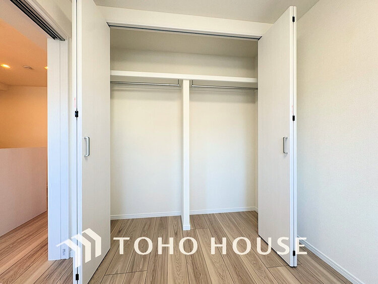 収納 収納スペースを完備、荷物が多い方でも安心の収納力