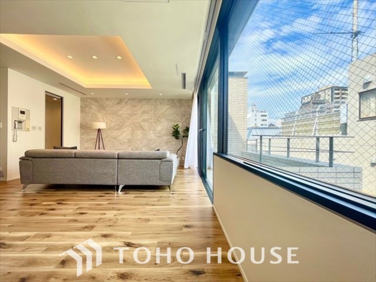 内装 【LIVING】◆Sunshine◆光が燦々と入り、いるだけで気持ちいい。「開放的でゆとりあるお部屋です。」