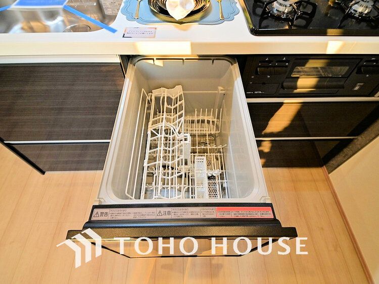 その他 ビルトイン式食洗機完備のシステムキッチンで食後もゆったり家族団らん