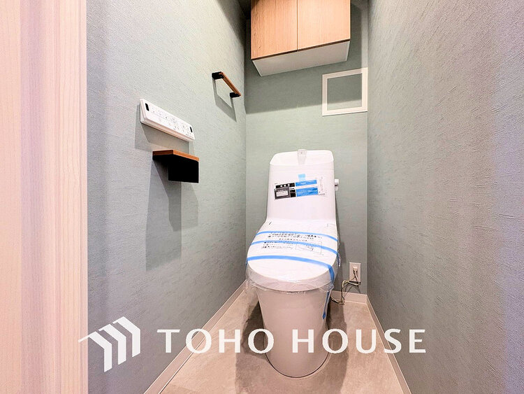 トイレ トイレには快適な温水洗浄便座付