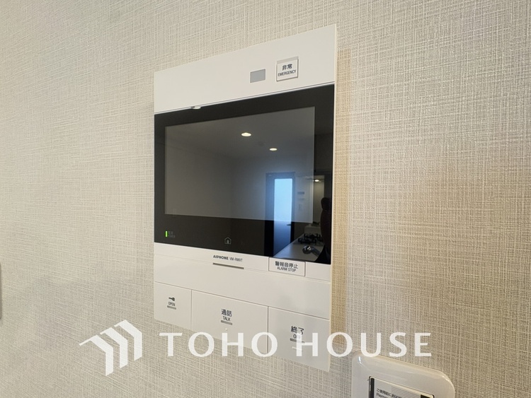 その他 来客が一目でわかるモニター付きインターホン
