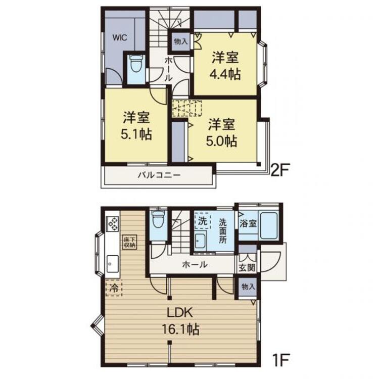 間取り 【間取り図】新規リフォーム済みにて即入居可能♪