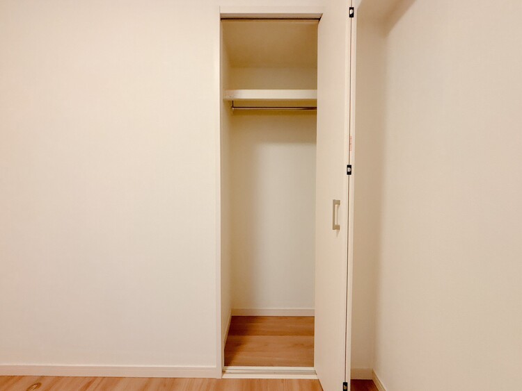 収納 居室にはクローゼットがあり、荷物もスッキリ収納して快適にお過ごしいただけます。