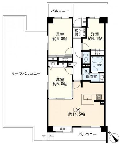 横浜東寺尾パークホームズの物件画像