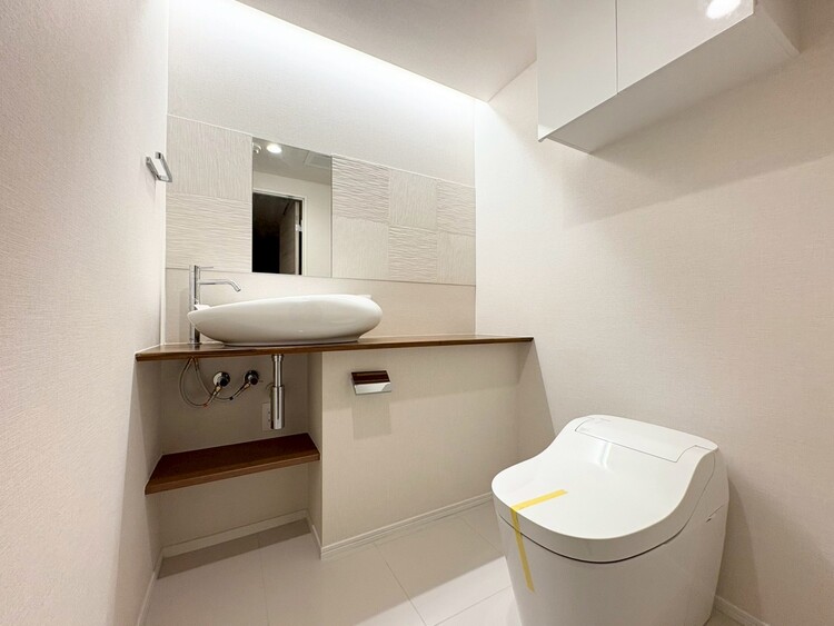 その他 清潔感の高いお手洗い。