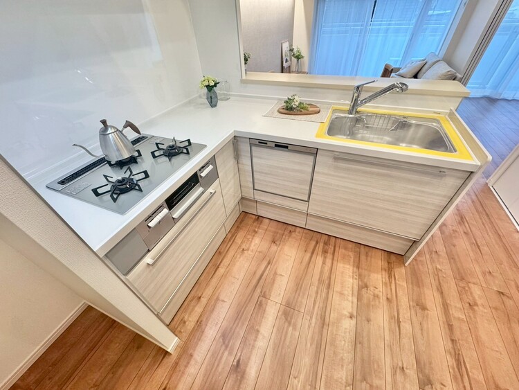 その他 開放感のあるキッチンスペース。調理をしながら、会話も弾みそうですね。