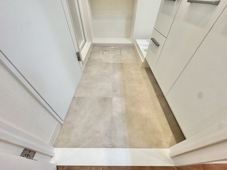 その他 十分な広さの脱衣所。